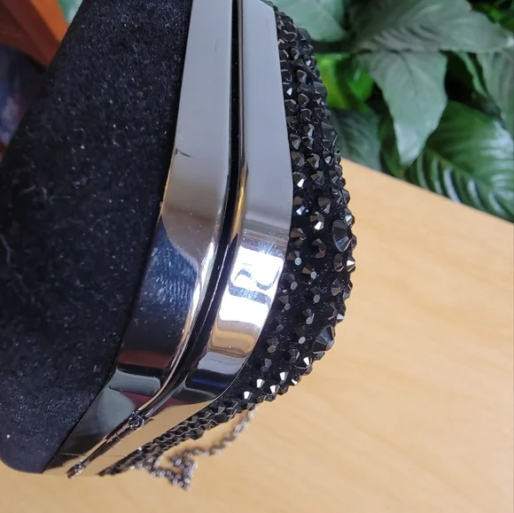 Purse Mini Kisslock Glittery Cocktail party crossbody/hand held purse. 😍 - Picture 5 of 10